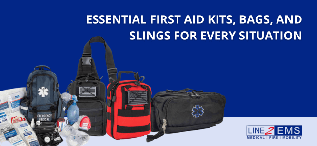 Essential First Aid Kits, Bags, and Slings for Every Situation