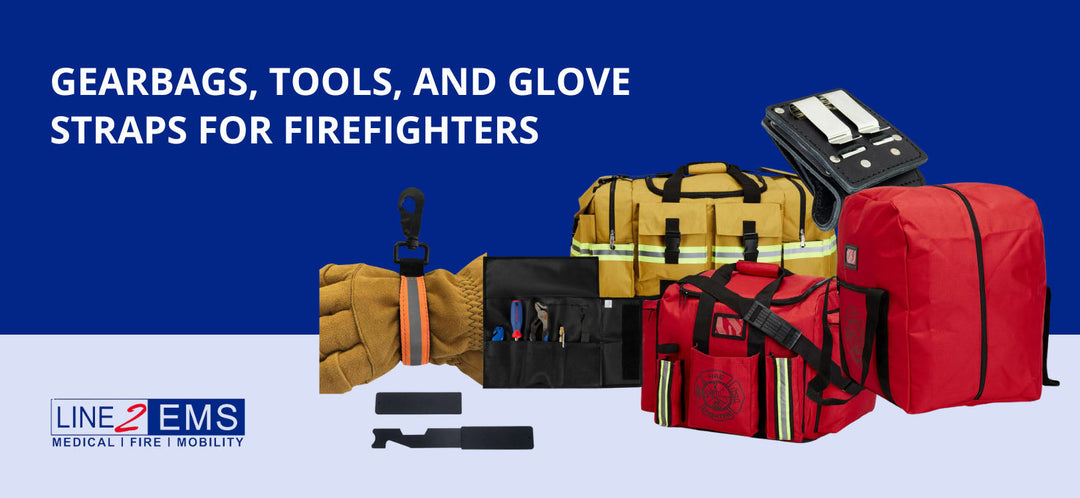 Gearbags, Tools, and Glove Straps for Firefighters