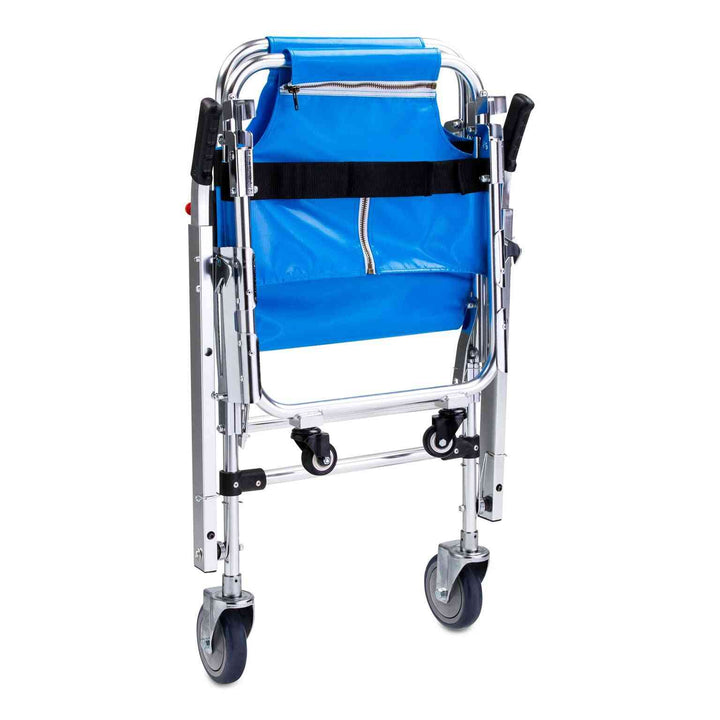 LINE2design Stair Chair EMS Evacuation Medical 4Wheels Transport Chair-Blue-USED