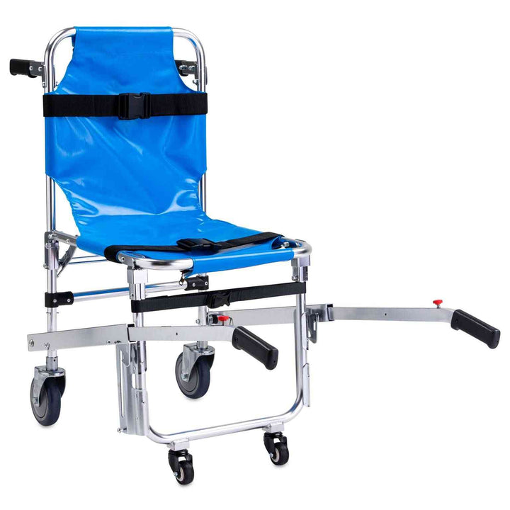 LINE2design Stair Chair EMS Evacuation Medical 4Wheels Transport Chair-Blue-USED