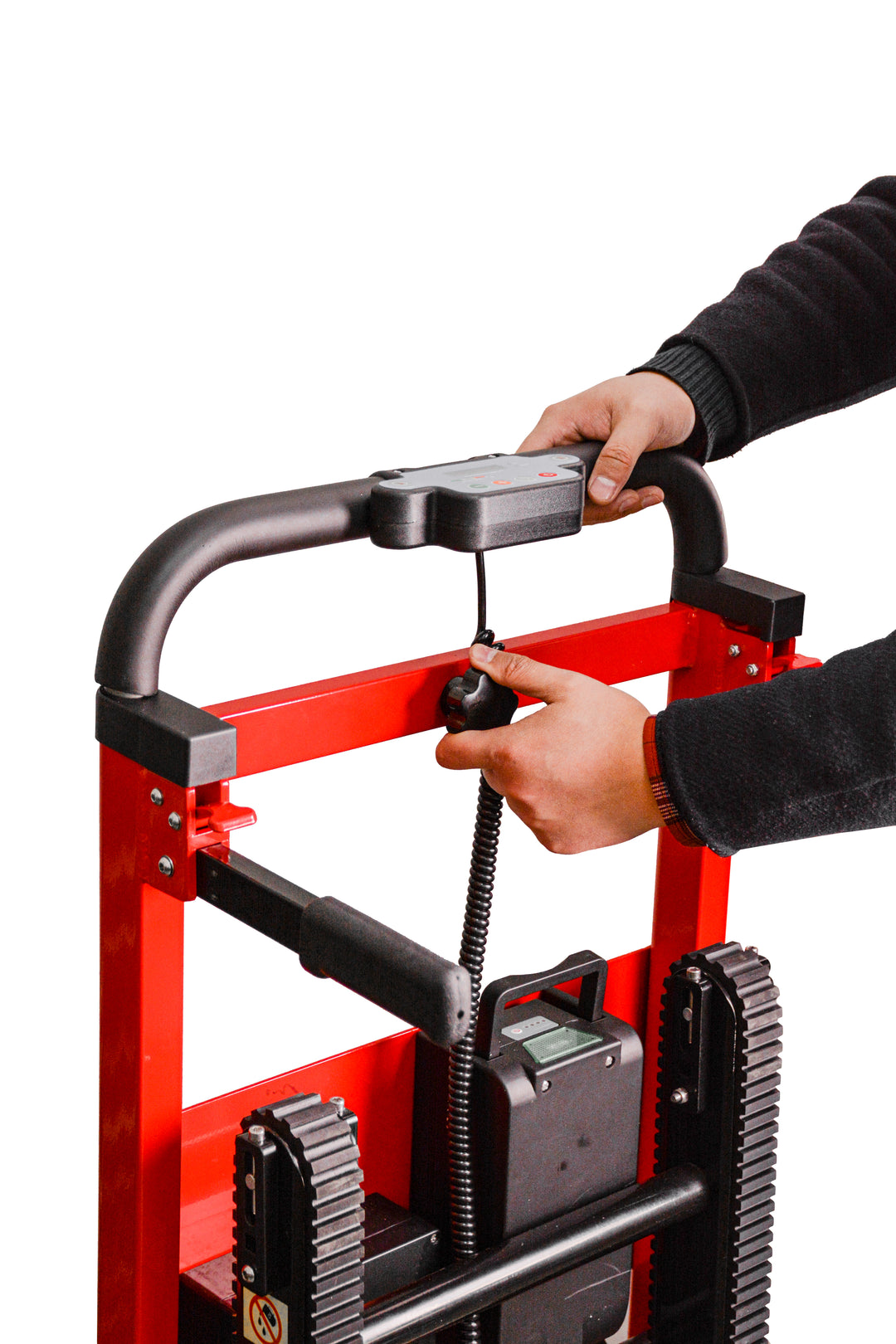 LINE2design-USA Electric Stair Climbing Hand Truck Dolly, 160W