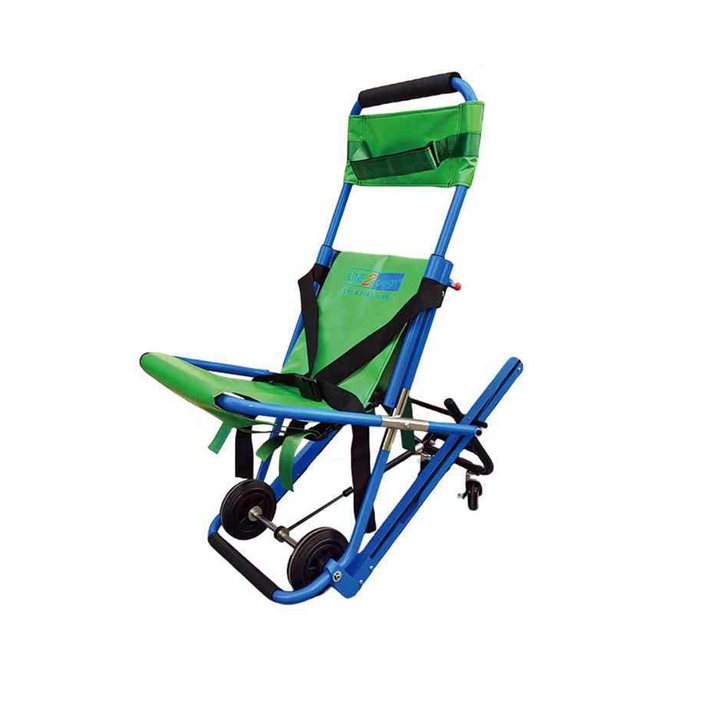 LINE2design-USA-EMS Stair Chair - Medical Emergency Patient Lift Transfer - Single Operator - Evacuation Medical 4 Wheels Stair Chair